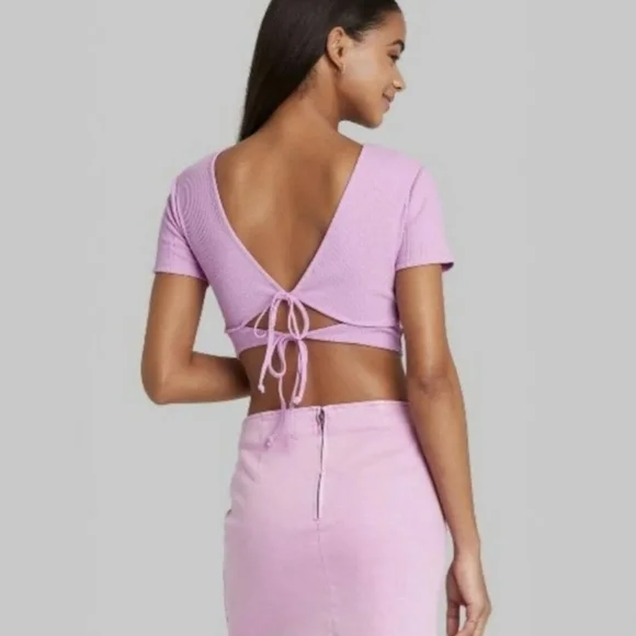 Wild Fable double tie versitle shirt - Picture 2 of 8